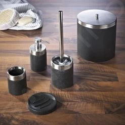 Sapho Ridder Stone - Toiletborstel, Zwart 22010410 -Badkamer Paradijs 021bdd3f74a18fde3d9b5507