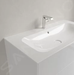 Villeroy & Boch Finion - Wastafel Met Verborgen Overloop, 1000x500 Mm, Met Ceramicplus, Alpine Wit 4164ABR1 -Badkamer Paradijs 02ef75612718e732ceb05ca2