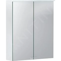 Geberit Option - Spiegelkast Met Verlichting, 560x675x180 Mm, Wit 500.258.00.1