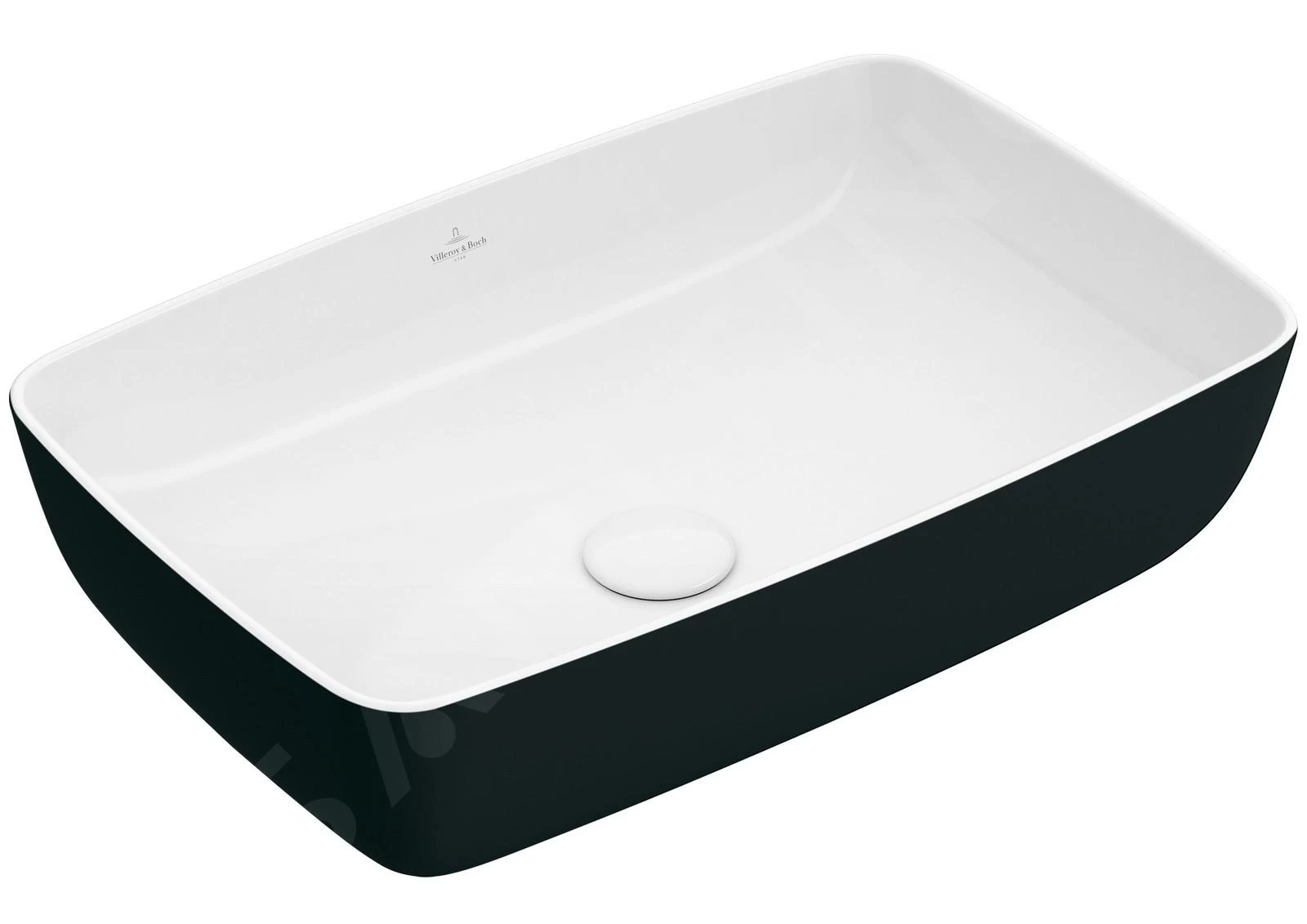 Villeroy & Boch Artis - Waskom Op Blad, 580x380 Mm, Coal Black 417258BCT8 3 Villeroy & Boch Artis - Waskom Op Blad, 580x380 Mm, Coal Black 417258BCT8