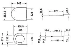 Duravit Soleil By Starck - Wc-bril, SoftClose, Wit 0026490000 -Badkamer Paradijs 0683489ae67f8bd5f312ce00
