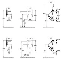 Villeroy & Boch Venticello - Afzuigurinoir Zonder Deksel, 285x545x315 Mm, CeramicPlus, Stone White 5504R0RW -Badkamer Paradijs 07fb53109dc649765a5b5f40