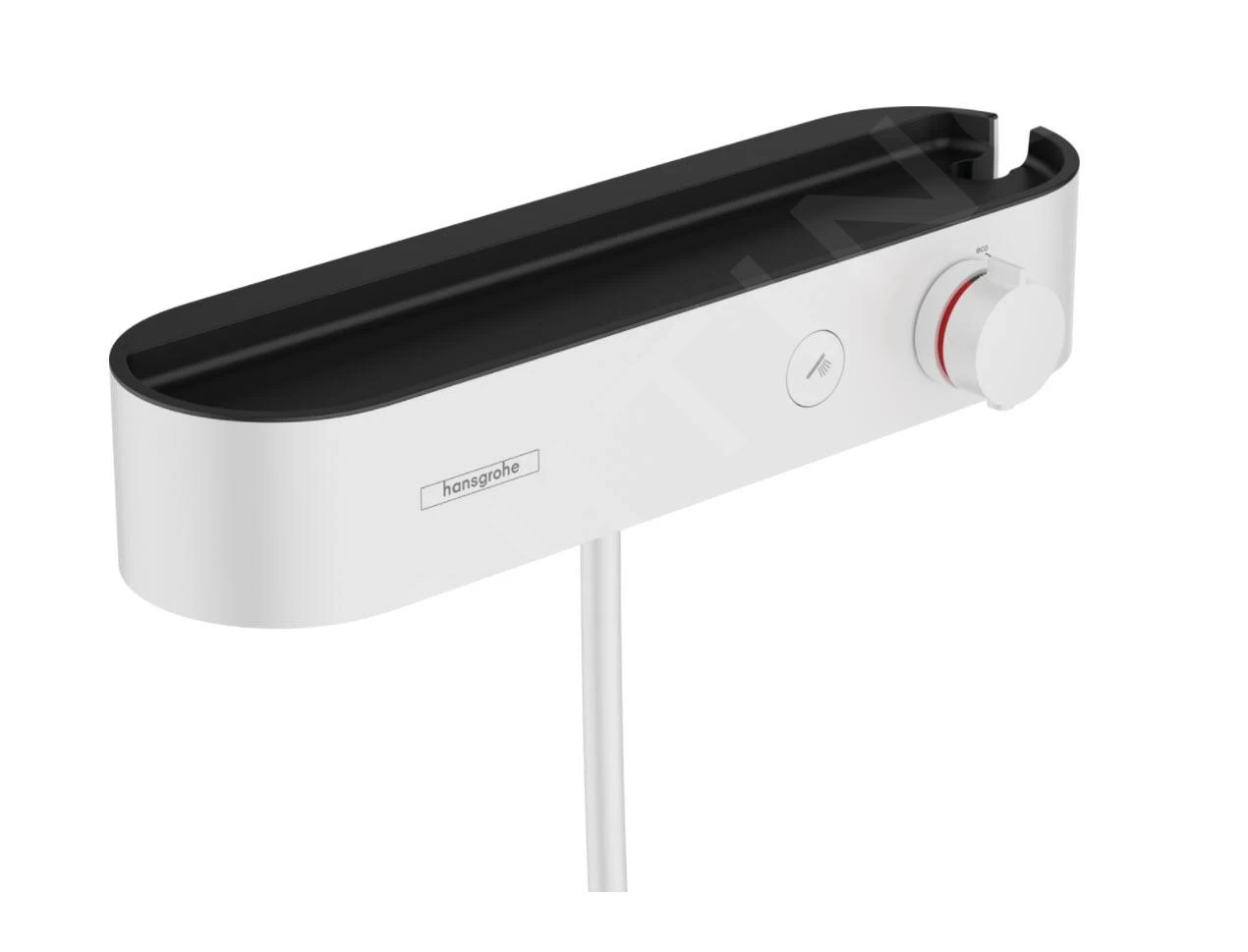 Hansgrohe WallStoris - Doucheset Van Douchekop 105, 3 Straalsoorten, Thermostaatkraan En Douche Accesoires, Mat Wit 24250700 6 Hansgrohe WallStoris - Doucheset Van Douchekop 105, 3 Straalsoorten, Thermostaatkraan En Douche Accesoires, Mat Wit 24250700 - Afbeelding 4