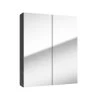 Kielle Vega - Spiegelkast, 60x73x15 Cm, Mat Zwart 50118604 -Badkamer Paradijs 0d993e36a03f982dc702c266