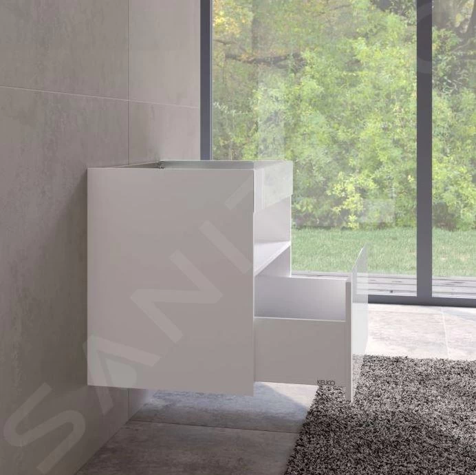 Keuco Stageline - Wastafelonderkast, 800x625x490 Mm, Met Verlichting En USB, Wit 32862300100 9 Keuco Stageline - Wastafelonderkast, 800x625x490 Mm, Met Verlichting En USB, Wit 32862300100 - Afbeelding 7