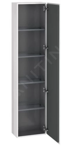 Duravit L-Cube - Hoge Badkamerkast 1760x400x243 Mm, Rechts, Glanzend Wit LC1170R2222 -Badkamer Paradijs 0f351b95f2f0e51bc4c3898a