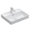 Villeroy & Boch Collaro - Wastafel 600x470 Mm, Met Overloop, Met Kraangat, Alpine Wit 4A336001 -Badkamer Paradijs 1050d303d47153af3a255203