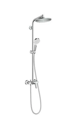Hansgrohe Crometta - Doucheset Showerpipe S 240 Met Mengkraan, Chroom 27269000