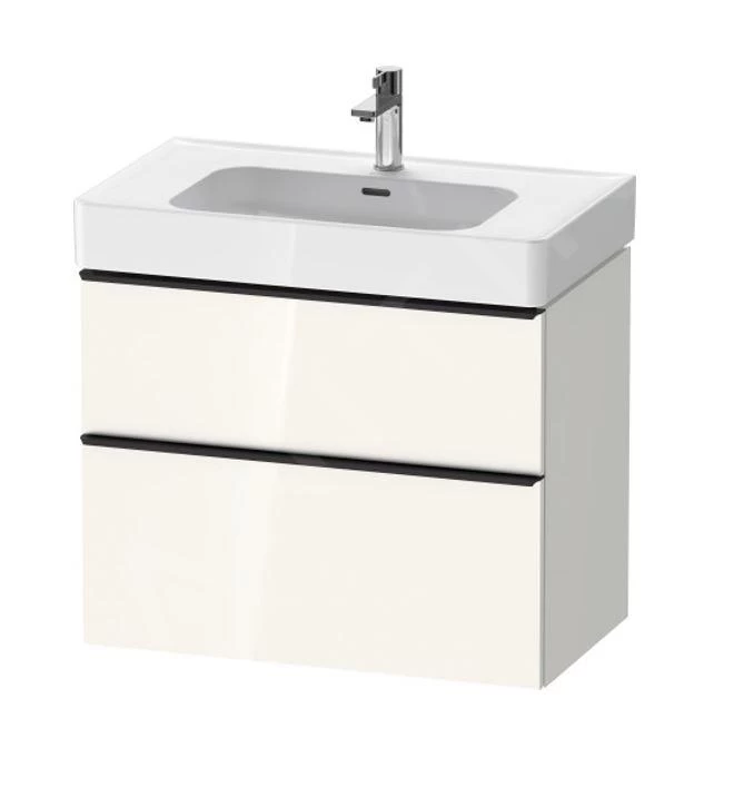 Duravit D-Neo - Wastafelkast 625x784x452 Mm, 2 Laden, Glanzend Wit DE4377022220000 3 Duravit D-Neo - Wastafelkast 625x784x452 Mm, 2 Laden, Glanzend Wit DE4377022220000