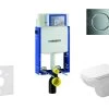 Geberit Kombifix - Toiletset Met Sigma01 Bedieningsplaat, Glanzend Chroom + Duravit D-Code Hangend Toilet En Wc Bril, Rimless, SoftClose 110.302.00.5 NH2 2 Geberit Kombifix - Toiletset Met Sigma01 Bedieningsplaat, Glanzend Chroom + Duravit D-Code Hangend Toilet En Wc Bril, Rimless, SoftClose 110.302.00.5 NH2 -Badkamer Paradijs 133a718e6548a52485f49ced