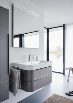 Duravit Happy D.2 - Wastafel 800x505 Mm, Met Overloop, Met Kraangat, Wit 2318800000 -Badkamer Paradijs 142ebc9ee3ace9f90aec7e74