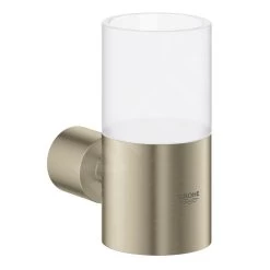 Grohe Atrio - Glas-/zeepschaalhouder, Geborsteld Nikkel 40304EN3 -Badkamer Paradijs 16be1ebae3490f0e7cc1bc5c