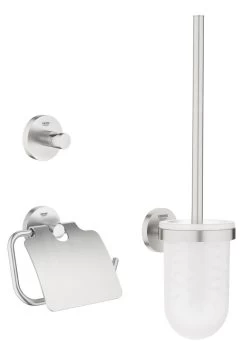 Grohe Essentials - Accessoireset 3 In 1, Supersteel 40407DC1