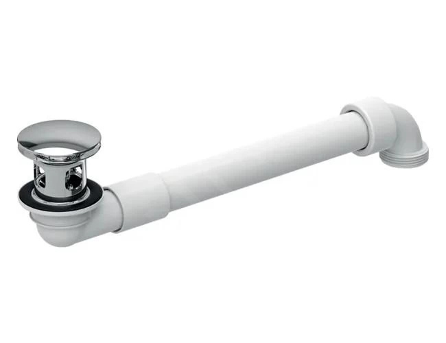 Geberit Toebehoren - Ruimte Besparende Wastafel Sifon Met Overloop, ClickClack, Chroom 152.071.21.1 3 Geberit Toebehoren - Ruimte Besparende Wastafel Sifon Met Overloop, ClickClack, Chroom 152.071.21.1