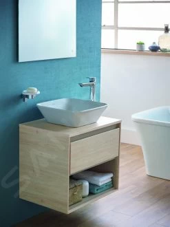 Ideal Standard Connect Air - Wastafelonderkast 600x440x517 Mm, Glanzend Lichtgrijs/wit Mat E0826EQ -Badkamer Paradijs 1734907edf6f1773041bafb3