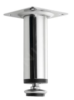 Aqualine Keramia Fresh - In Hoogte Verstelbare Poot Voor Meubels, Chroom 10077