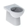 Geberit Selnova - Staand Toilet, Achteruitlaat, Rimfree, Wit 500.393.01.1