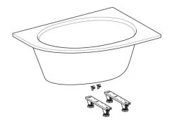 Geberit Selnova - Hoekbad 1400x1000x460 Mm, Rechts, Wit 554.271.01.1 7 Geberit Selnova - Hoekbad 1400x1000x460 Mm, Rechts, Wit 554.271.01.1 -Badkamer Paradijs 197c5955f3259c3d390e6017 1