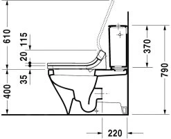 Duravit DuraStyle - Duoblokpot Voor SensoWash, Wit 2156590000 9 Duravit DuraStyle - Duoblokpot Voor SensoWash, Wit 2156590000 -Badkamer Paradijs 1a2227866e5039216e825cf2