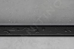 Hansgrohe RainDrain Match - Douchegoot Met Rvs Rooster 700, In Hoogte Verstelbaar Frame, Mat Zwart 56037670 -Badkamer Paradijs 1de5255d9028b5c357c64694 2