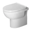 Duravit DuraStyle Basic - Staand Toilet Met SoftClose Wc Bril, Afval Aan De Achterkant, Rimless, Alpine Wit 41840900A1 -Badkamer Paradijs 20580c340bdcb68e6e315989
