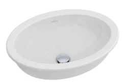 Villeroy & Boch Loop&Friends - Inbouwwastafel 485x325 Mm, Met Overloop, Wit 61612001