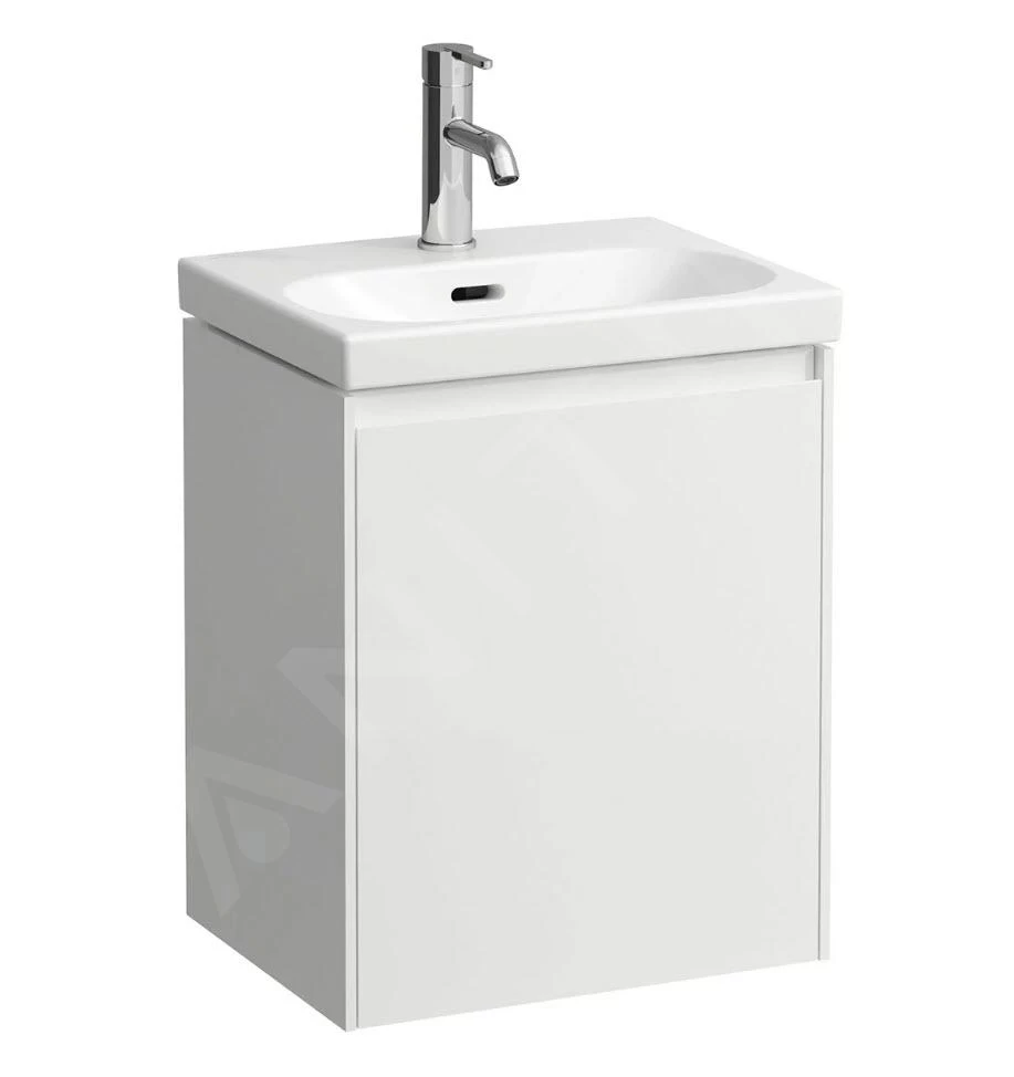 Laufen Lani - Wastafelonderkast, 44x34x52 Cm, 1 Deur, Scharnieren Links, Mat Wit H4035011122601 3 Laufen Lani - Wastafelonderkast, 44x34x52 Cm, 1 Deur, Scharnieren Links, Mat Wit H4035011122601