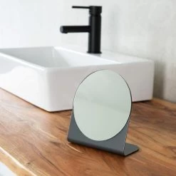 Sapho Ridder Spiegels - Staande Cosmeticaspiegel, Zwart 03008010 8 Sapho Ridder Spiegels - Staande Cosmeticaspiegel, Zwart 03008010 -Badkamer Paradijs 21ce9c895ee6ad257281c680