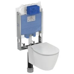 Ideal Standard Connect - Hangend Toilet Met Wc Bril SoftClose, AquaBlade, Wit E049301 9 Ideal Standard Connect - Hangend Toilet Met Wc Bril SoftClose, AquaBlade, Wit E049301 -Badkamer Paradijs 21f14f51a62a80643eac7051