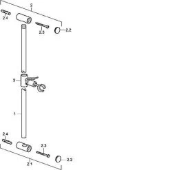 Hansa Jet - Glijstang 900 Mm, Chroom 04480100 9 Hansa Jet - Glijstang 900 Mm, Chroom 04480100 -Badkamer Paradijs 223aca18f6d7f8f62d07ef98