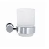 Duravit D-Code - Tandenborstelhouder, Rechts, Melkglas/chroom 0099201000 -Badkamer Paradijs 24abb82a755043d100771742