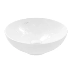 Villeroy & Boch Loop&Friends - Opzetwastafel, Diameter 420 Mm, Met Overloop, Alpine Wit 4A460001 -Badkamer Paradijs 25cba678d0d78a3feb80e41b
