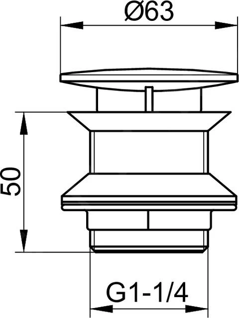 Keuco Toebehoren - Niet-afsluitbare Afvoerplug 1 1/4, Chroom 59904010000 4 Keuco Toebehoren - Niet-afsluitbare Afvoerplug 1 1/4, Chroom 59904010000 - Afbeelding 2