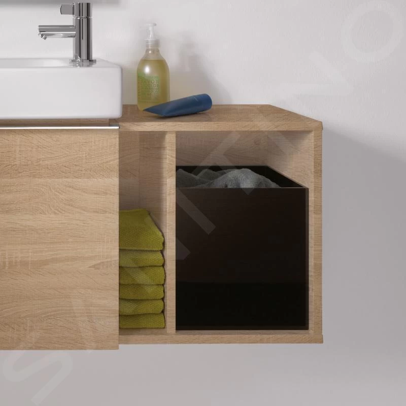 Geberit ICon - Fontein Onderbouw Zijkast 370x400x245 Mm, Eikehout 841139000 6 Geberit ICon - Fontein Onderbouw Zijkast 370x400x245 Mm, Eikehout 841139000 - Afbeelding 4