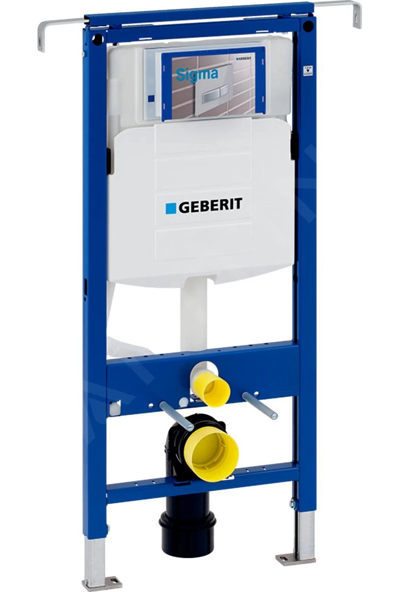 Geberit Duofix - Set Voorwandinstallatie, Closet Alpha Met WC-zitting, Bedieningspaneel Sigma01, Mat Chroom 111.355.00.5 NR3 5 Geberit Duofix - Set Voorwandinstallatie, Closet Alpha Met WC-zitting, Bedieningspaneel Sigma01, Mat Chroom 111.355.00.5 NR3 - Afbeelding 3