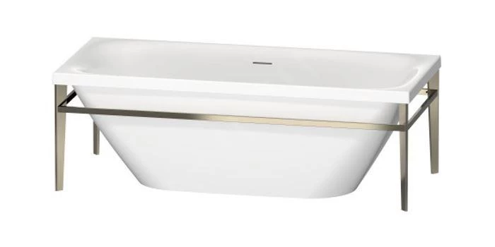 Duravit Xviu - Vrijstaand Bad, 1800x800 Mm, Met Metalen Onderstel, Wit/champagne 700443000B10000 3 Duravit Xviu - Vrijstaand Bad, 1800x800 Mm, Met Metalen Onderstel, Wit/champagne 700443000B10000