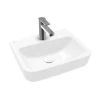Villeroy & Boch O.novo - Opzetfontein, 450x370 Mm, Zonder Overloop, Met Kraangat, Alpine Wit 43444L01 -Badkamer Paradijs 2e183593d88f3488640ab973