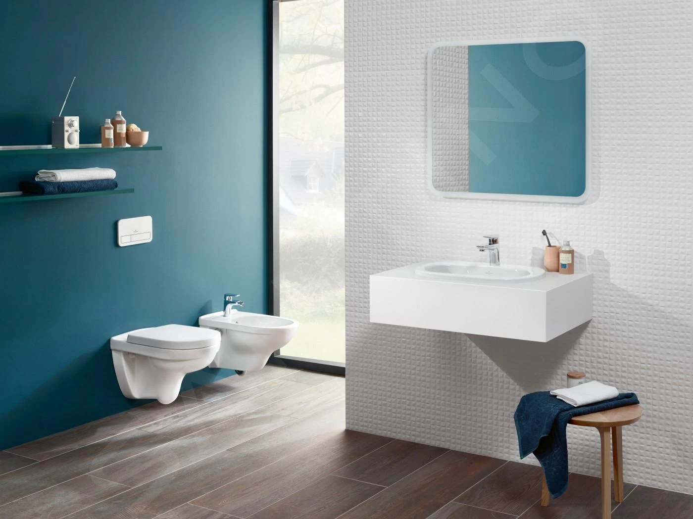 Villeroy & Boch O.novo - ViConnect Voorwandinstallatie Set, Toiletpot Inclusief Wcbril, DirectFlush, SoftClosing, E200 Spoelknop, Glanzend Chroom 5660D201 9 Villeroy & Boch O.novo - ViConnect Voorwandinstallatie Set, Toiletpot Inclusief Wcbril, DirectFlush, SoftClosing, E200 Spoelknop, Glanzend Chroom 5660D201 - Afbeelding 7