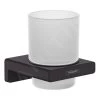 Hansgrohe AddStoris - Tandenborstelhouder, Mat Glas/zwart Mat 41749670 -Badkamer Paradijs 30c619e8c3387dc4fd1b7f74