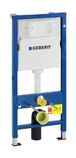 Geberit Duofix - Set Voorwandinstallatie, Closet Alpha Met WC-zitting, Bedieningsplaat Delta21, Alpine Wit 458.103.00.1 NR1 -Badkamer Paradijs 31ace20539408a79deedd39a