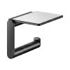 Keuco Plan - Toiletrolhouder Met Plankje, Mat Zwart 14973370000 -Badkamer Paradijs 323ffa79a91ff3e206a44d02