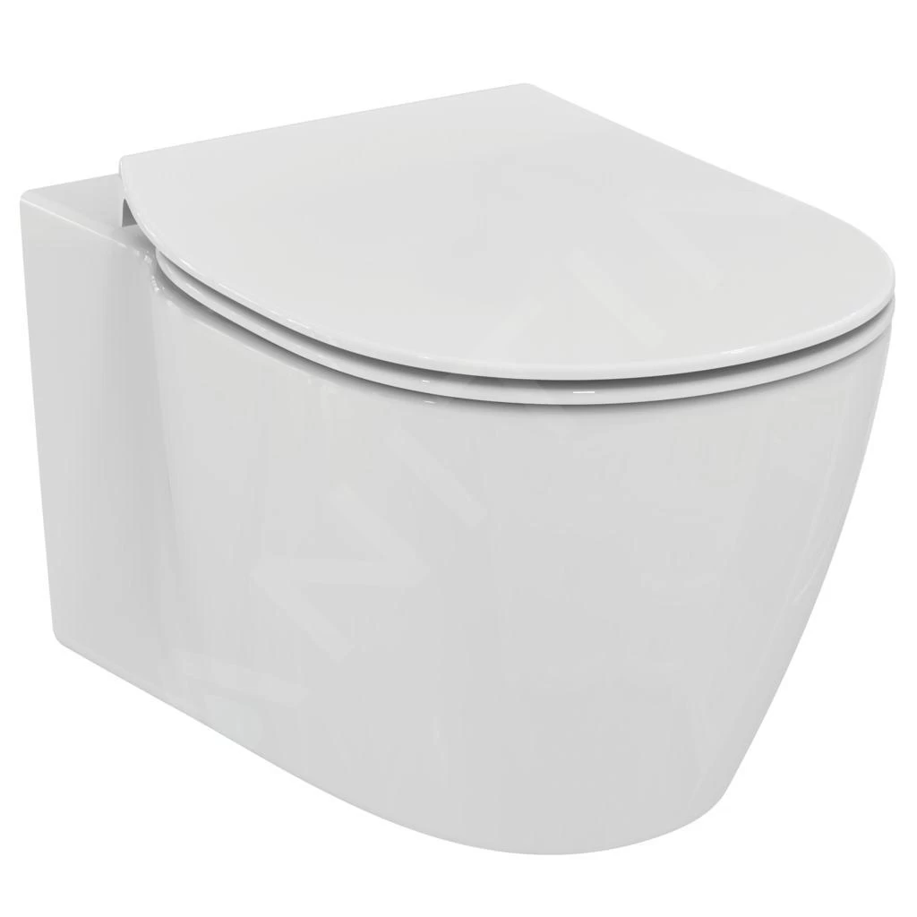Ideal Standard Connect - Hangend Toilet Met Wc Bril SoftClose, AquaBlade, Wit E049301 3 Ideal Standard Connect - Hangend Toilet Met Wc Bril SoftClose, AquaBlade, Wit E049301