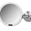 Simplehuman Make-up Spiegels - Spiegel Met LED Verlichting Wandbevestiging, Glanzend Rvs ST3016 1 Simplehuman Make-up Spiegels - Spiegel Met LED Verlichting Wandbevestiging, Glanzend Rvs ST3016 -Badkamer Paradijs 3567b43eeb826a9f77a8c73a