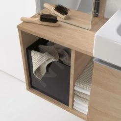 Geberit ICon - Fontein Onderbouw Zijkast 370x400x273 Mm, Eikehout 841239000 -Badkamer Paradijs 361eea40d24630a8f67667c0 1