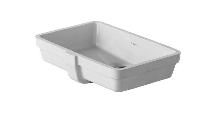 Duravit Vero - Inbouw Wastafel 485x315 Mm, Met WonderGliss, Alpine Wit 03304800001 3 Duravit Vero - Inbouw Wastafel 485x315 Mm, Met WonderGliss, Alpine Wit 03304800001