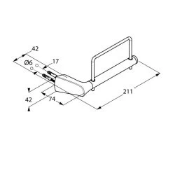 Kludi Amba - Closetrolhouder, Chroom 5397105 5 Kludi Amba - Closetrolhouder, Chroom 5397105 -Badkamer Paradijs 38c5874a25ae617647ea4bcc