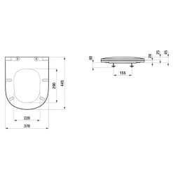 Laufen Lua - Wc-bril, Wit H8910820000001 -Badkamer Paradijs 38f8f23731cb5270e351bf6d