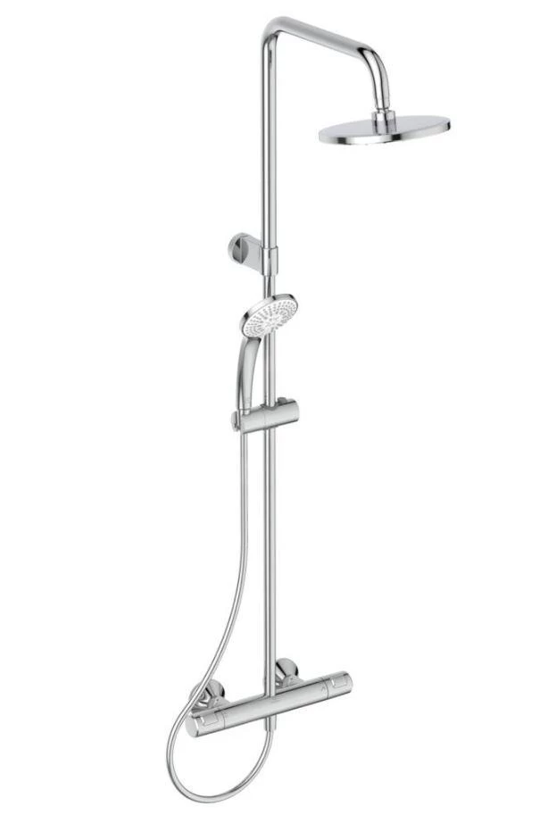 Ideal Standard CeraTherm - Doucheset Met Thermostaat, 300x200 Mm, 3jets, Chroom A7701AA 3 Ideal Standard CeraTherm - Doucheset Met Thermostaat, 300x200 Mm, 3jets, Chroom A7701AA