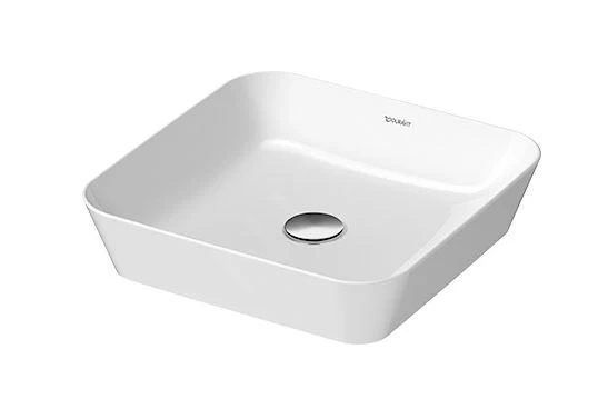 Duravit Cape Cod - Opzetwastafel 430x430 Mm, DuraCeram, Wit 2340430000 3 Duravit Cape Cod - Opzetwastafel 430x430 Mm, DuraCeram, Wit 2340430000