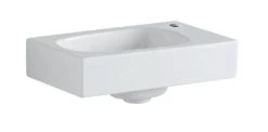 Geberit Citterio - Fontein 450x300 Mm, Kraangat Rechts, Zonder Overloop, KeraTect, Wit 500.541.01.1